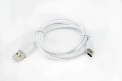 Лот: 16354053. Фото: 1. Кабель USB - Type-C Mega 2A (белый... Дата-кабели, переходники