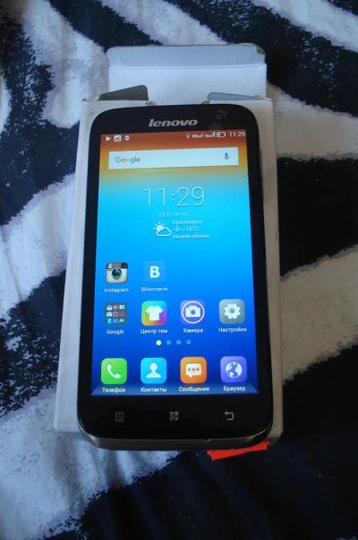 Лот: 6241163. Фото: 1. Lenovo A859 white. Смартфоны