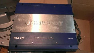 Лот: 6585546. Фото: 1. Усилитель Blaupunkt GTA-470... Усилители