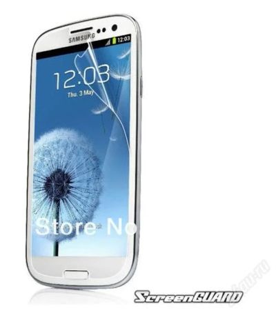 Лот: 2551090. Фото: 1. Защитная пленка Samsung i9300... Защитные стёкла, защитные плёнки