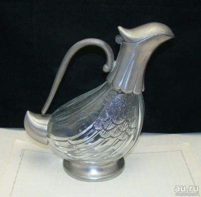 Лот: 17148336. Фото: 1. Графин кувшин декантер винтажный... Фарфор, керамика