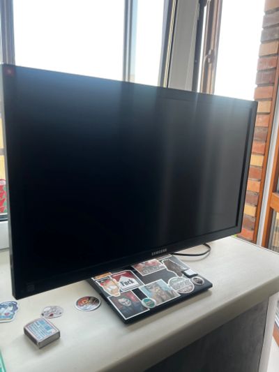 Лот: 25234340. Фото: 1. Монитор Samsung 23.6"(VA, LED... ЖК-мониторы