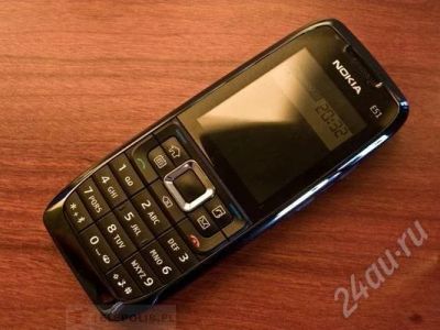 Лот: 399258. Фото: 1. Nokia E51 (Black). Кнопочные мобильные телефоны