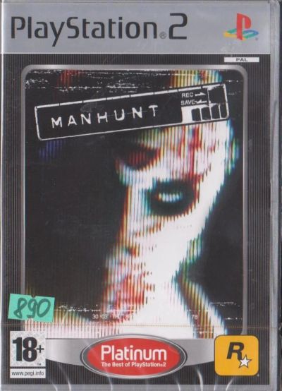 Лот: 4030952. Фото: 1. Диск игровой лицензионный Manhunt... Игры для консолей