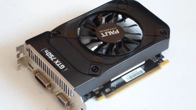 Лот: 19976636. Фото: 1. Видеокарта gtx 750 .2gb. Видеокарты