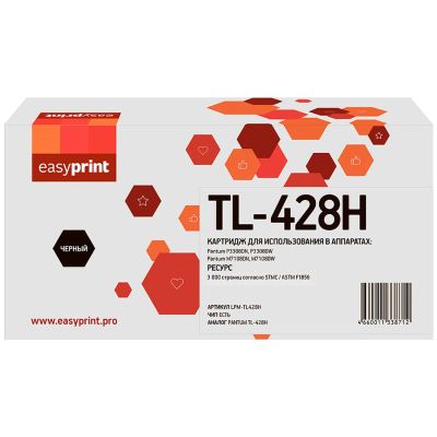 Лот: 24810929. Фото: 1. Картридж EasyPrint Pantum LPM-TL-428H. Картриджи, расходные материалы