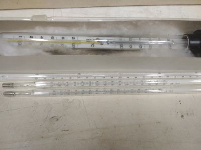 Лот: 19471207. Фото: 1. Ртутные термометры лабораторные... Лабораторное оборудование, реактивы