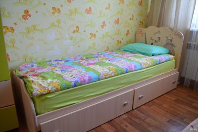 Лот: 13799879. Фото: 1. Кровать беленый дуб 80*200. Кровати