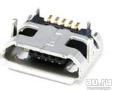 Лот: 13649019. Фото: 1. Разъём micro USB(гнездо microUSB... Разъёмы
