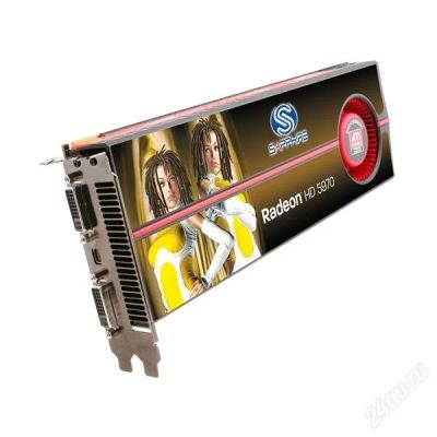 Лот: 1562107. Фото: 1. Sapphire Radeon HD 5970 2Gb DDR5... Видеокарты