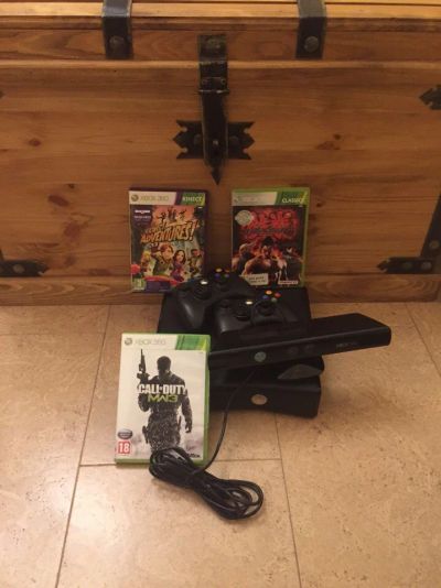 Лот: 8887395. Фото: 1. Xbox360 + Kinect 2 джойстика,все... Игровые приставки, консоли