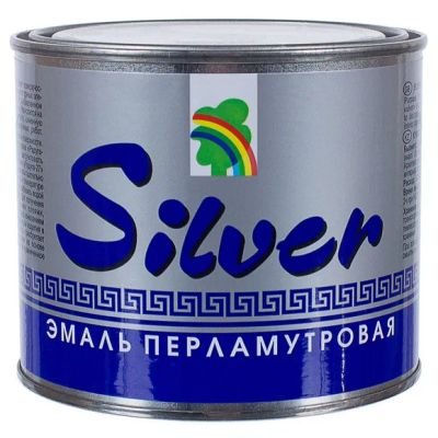 Лот: 19508024. Фото: 1. Silver Эмаль декоративная перламутровая... Краски, лаки, растворитель