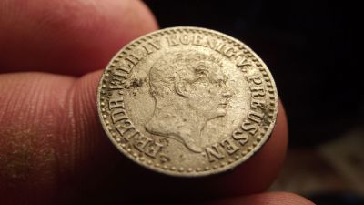 Лот: 11535528. Фото: 1. Редкая монета. 1 зильбер грош... Европа