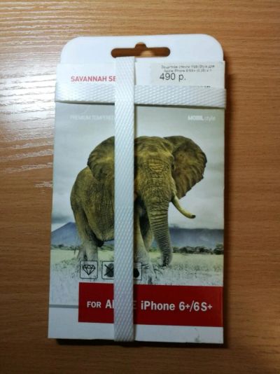 Лот: 9726471. Фото: 1. Стекло на iPhone 6/6s plus. Защитные стёкла, защитные плёнки