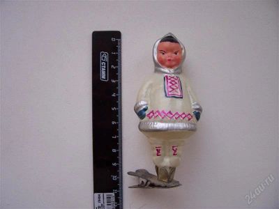 Лот: 1733908. Фото: 1. игрушка ёлочная ...злая девочка. Предметы интерьера и быта