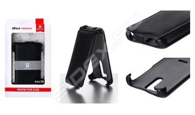 Лот: 9046237. Фото: 1. Чехол для Nokia Asha 502 (черный... Чехлы, бамперы