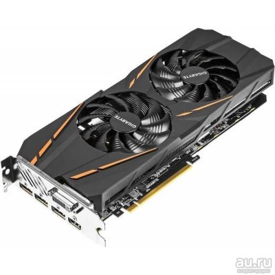 Лот: 13817727. Фото: 1. Видеокарта Gigabyte GeForce GTX... Видеокарты