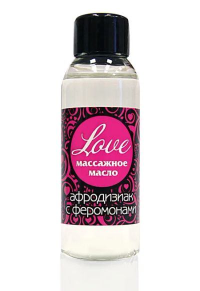 Лот: 9214650. Фото: 1. Массажное масло с феромонами Love... Масла, кремы, лосьоны