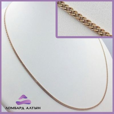 Лот: 7997602. Фото: 1. Золотая цепь 585 пробы. Вес 4... Цепочки