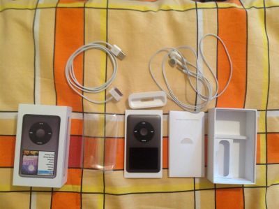 Лот: 3389120. Фото: 1. apple ipod classic 160 gb 6th... Плееры