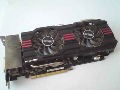 Лот: 5197311. Фото: 1. Asus GTX 670 DC2 2GB (неисправная... Видеокарты