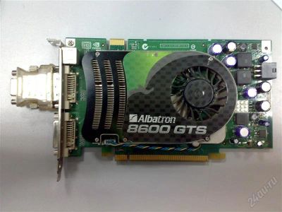 Лот: 982041. Фото: 1. Albatron 8600 GTS. Видеокарты