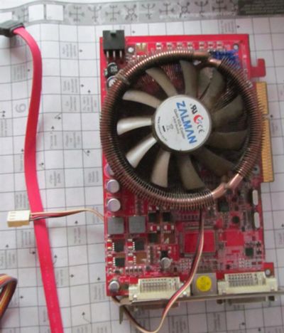 Лот: 3618005. Фото: 1. Видеокарта Х1650ХТ 256М DDR3 AGP. Видеокарты