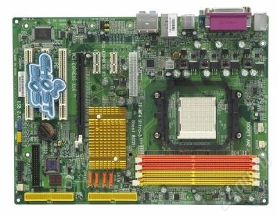Лот: 732680. Фото: 1. soket am2 epox EP-MF4 Ultra-3. Материнские платы