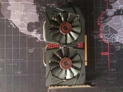 Лот: 9670490. Фото: 1. GTX 750 ti STRIX. Видеокарты