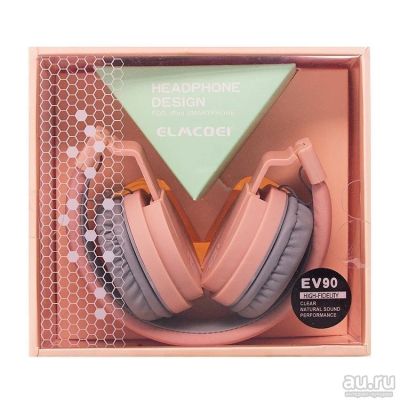 Лот: 13678751. Фото: 1. Наушники накладные Elmcoei EV90... Красноярск