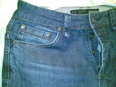 Лот: 6120071. Фото: 1. фирменные джинсы Reserved 46 -48. Брюки, джинсы, шорты