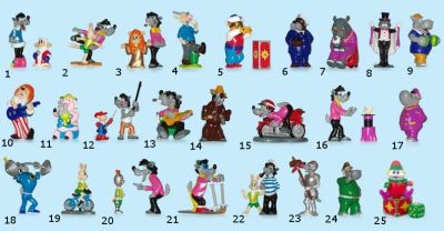 Лот: 7121600. Фото: 1. Ну, погоди. Игрушки из яиц. Игрушки