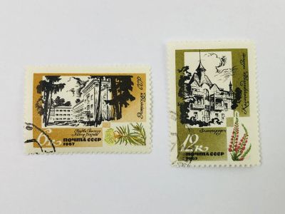 Лот: 23314942. Фото: 1. Курорты Прибалтики. Нарова Йыэсуу... Марки
