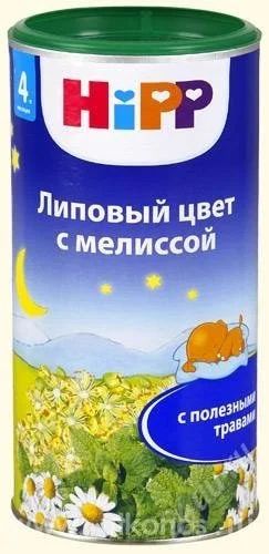 Лот: 1482702. Фото: 1. Чай Hipp Липовый цвет с мелиссой... Детское питание