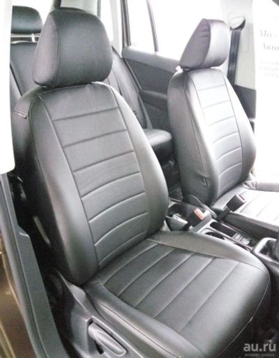 Лот: 8872775. Фото: 1. VW Tiguan чехлы из эко-кожи Автопилот... Чехлы, коврики, оплетки руля