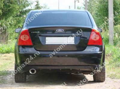 Лот: 6642900. Фото: 1. Юбка "FT" заднего бампера, (седан... Детали тюнинга