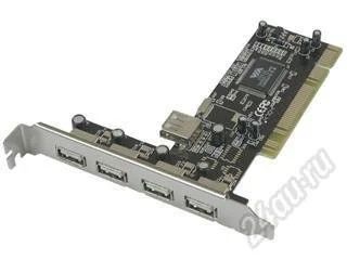 Лот: 1113750. Фото: 1. Контроллер USB 2.0 (4 порта внеш... Платы расширения, контроллеры, доп. порты