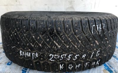 Лот: 14475423. Фото: 1. Шина 205/55 R16 205/55/16 Continental... Шины