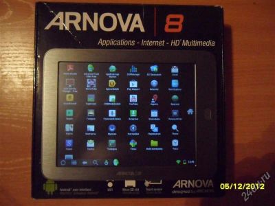 Лот: 2327144. Фото: 1. Планшет Archos Arnova 8! Android... Планшеты