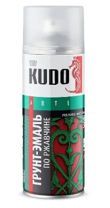 Лот: 19306089. Фото: 1. Грунт-эмаль по ржавчине Kudo KU-319005... Краски, лаки, растворитель