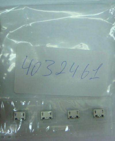 Лот: 6794468. Фото: 1. Micro USB разъём для телефона... Другое (запчасти, оборудование)