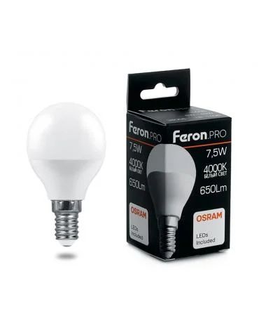 Лот: 18315714. Фото: 1. Лампа светодиодная Feron G45... Лампочки