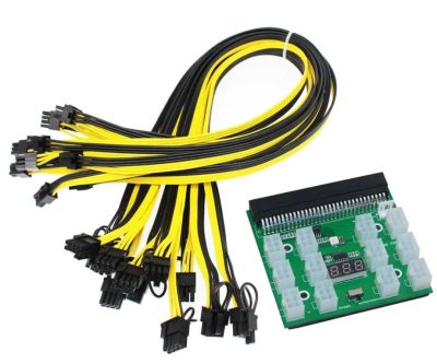 Лот: 15076862. Фото: 1. Адаптер PCI-E 6+2pin для серверного... Шлейфы, кабели, переходники
