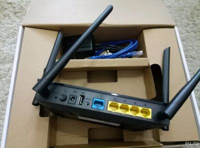Лот: 10291262. Фото: 1. Роутер Asus RT-AC1200 Wireiess-ac1200. Маршрутизаторы (роутеры)