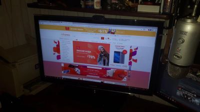 Лот: 10416093. Фото: 1. Телевизор Samsung ue32d5000pw. Телевизоры