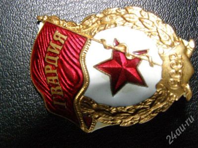 Лот: 394151. Фото: 1. Гвардия. Латунь. Эмаль. Памятные медали