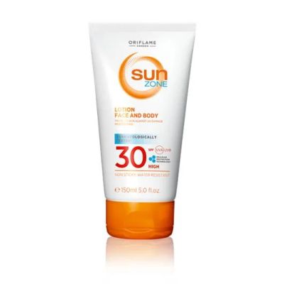 Лот: 7618097. Фото: 1. Солнцезащитный лосьон Sun Zone... Уход за телом