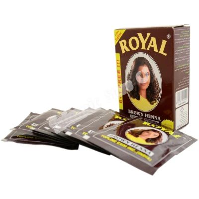 Лот: 13970391. Фото: 1. Хна для волос royal brown henna... Уход за волосами 