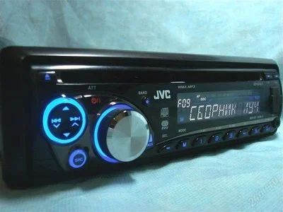 Лот: 884470. Фото: 1. Автомагнитола JVC KD-G447 USB... Автомагнитолы