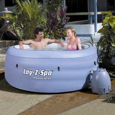 Лот: 2807068. Фото: 1. Бассейн Bestway надувной SPA джакузи... Другое (туризм)